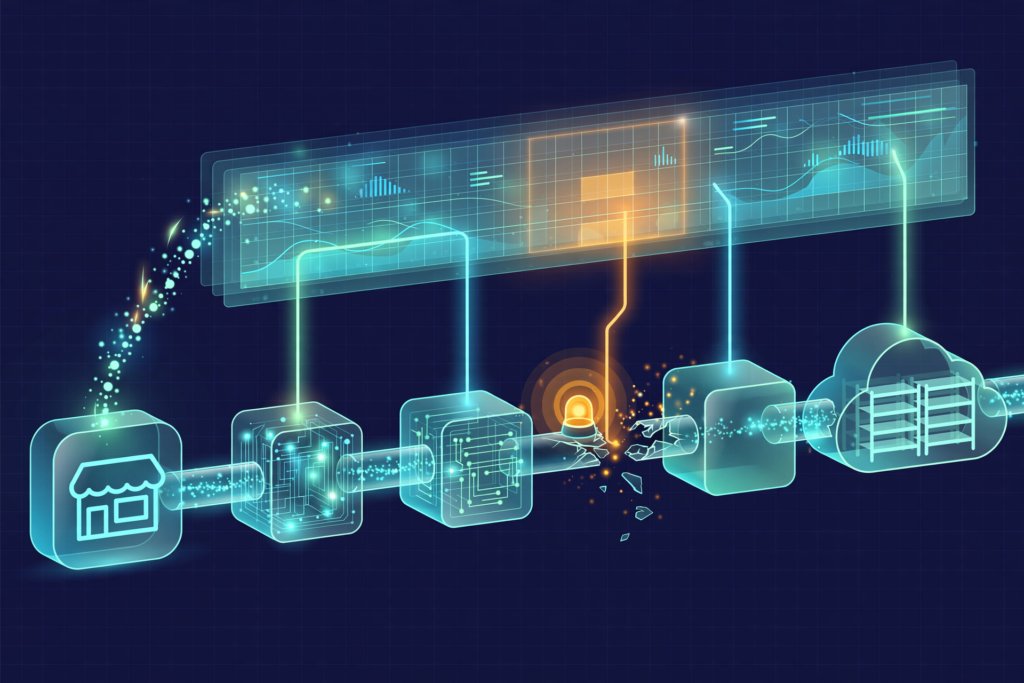 On a évité 40k€ de pertes à un client e-commerce grâce à l&rsquo;observabilité de nos pipelines data : la stack et les alertes à mettre en place